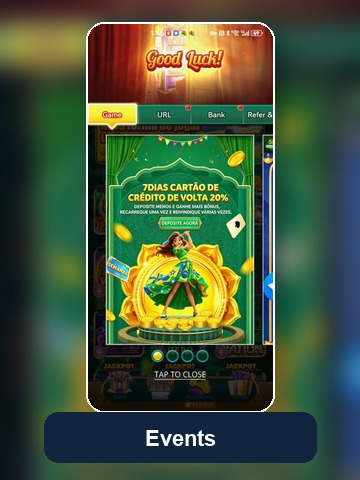 Game event screenshot in phone style